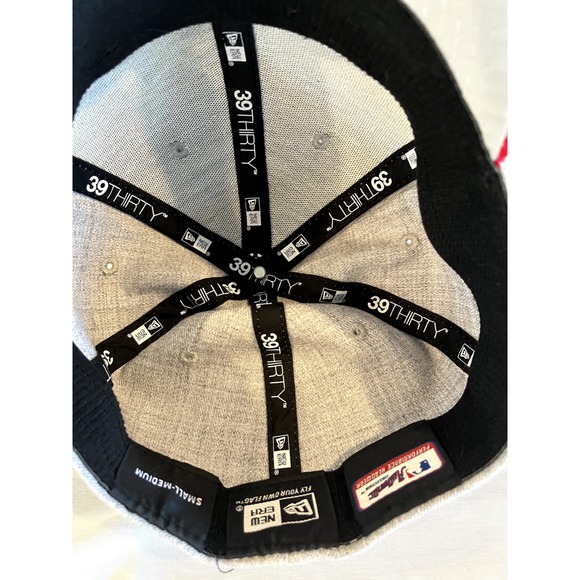 St. Louis Cardinals New Era Gray Small-Medium 39THIRTY  Men's‎ Ball Cap Hat MLB - Picture 4 of 6